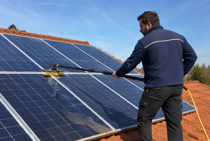 Nettoyage et entretien de panneaux solaires à Moidieu-Détourbe